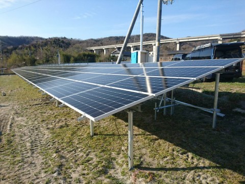 徳島県低圧太陽光発電工事の画像