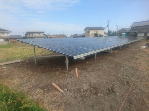 徳島県低圧太陽光発電工事の画像