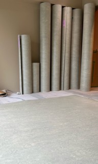 都内 エステサロン リノリウム工事の画像