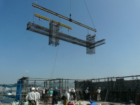 三井住友建設・万福寺マンション新築工事の画像