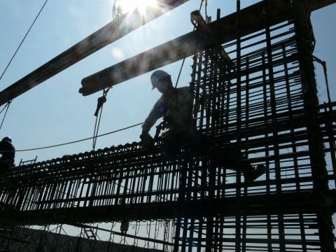 三井住友建設・万福寺マンション新築工事の画像