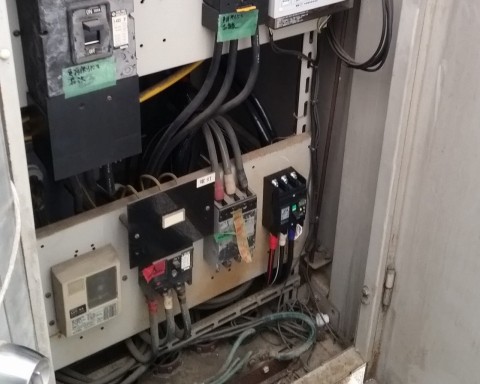 A県A市　工場内新設機器動力幹線増設工事の画像