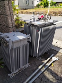 A県　高圧ケーブル交換、トランス入替工事の画像