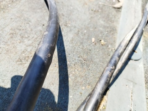 M県　高圧ケーブル交換　絶縁不良調査の画像