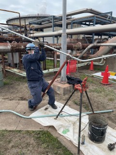 愛知県　W社　リサイクル設備プラント新設電気工事。及び電気回路PLC設計の画像