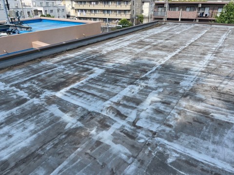 屋上防水施工の画像