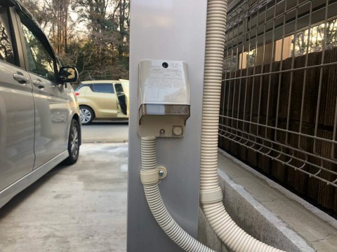 （付帯）防水コンセント設置工事の画像