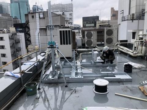 屋上アンテナ設置等の画像