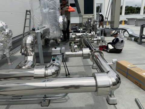 某空調設備工事会社の画像