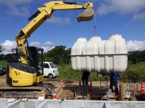 青森県　XX株式会社　XX養鶏場新築工事の画像