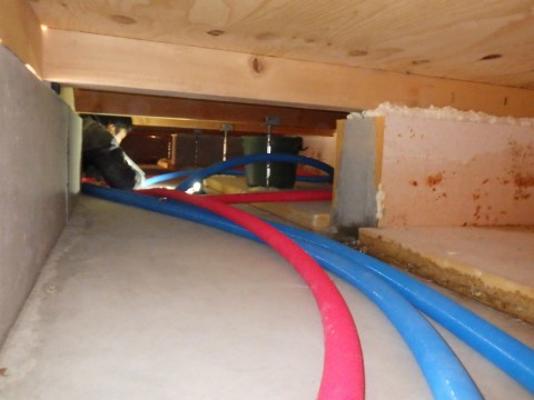 岩手県　XX建築様　給湯給排水工事の画像