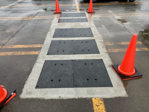 岩手県　株式会社XX　浄化槽スラブ補修工事の画像