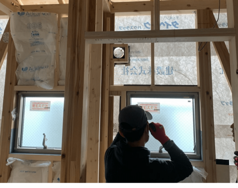 一建設（株）様の内装工事の画像