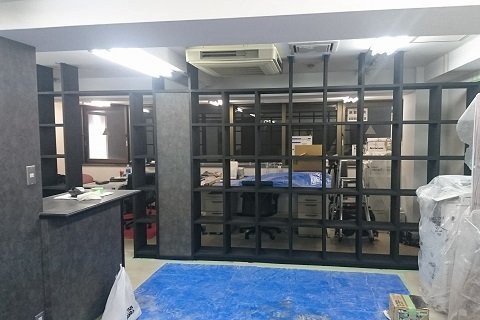 テナントビル/新規オフィス内装施工の画像