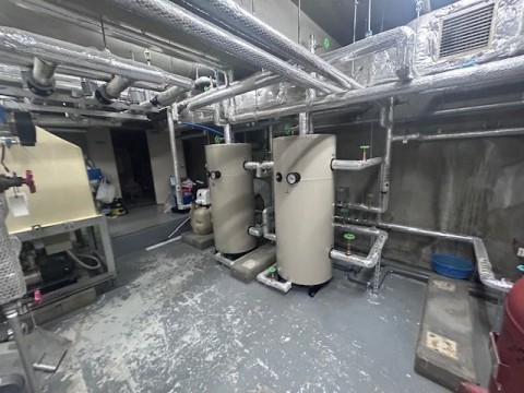 月寒ちゅうおう整形外科病院/貯湯槽・給湯管更新工事の画像