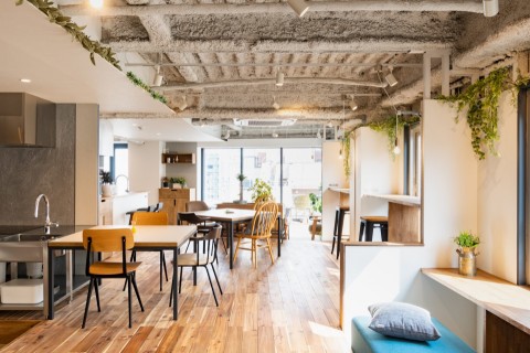 コリビング（大型シェアハウス）施設　THE DAY 浅草橋の画像