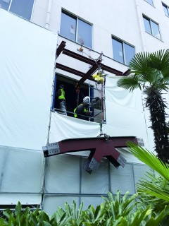 大阪府社会福祉会館耐震改修工事の画像