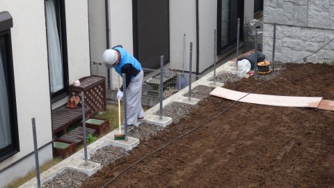埼玉県M邸擁壁工事の画像