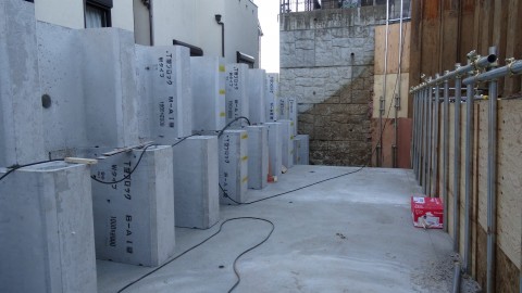 埼玉県M邸擁壁工事の画像