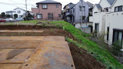 埼玉県M邸擁壁工事の画像