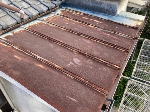 大阪府 株式会社絆様 瓦棒屋根防水工事の画像