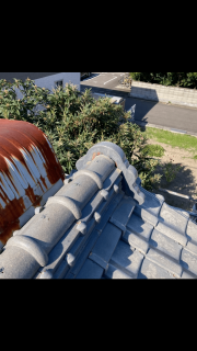 大阪府 株式会社Plan Bee様 瓦屋根漆喰工事の画像