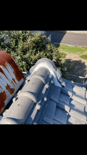 大阪府 株式会社Plan Bee様 瓦屋根漆喰工事の画像