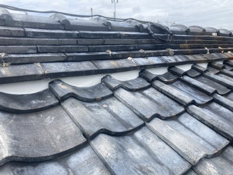 和歌山県 Y様邸 瓦屋根漆喰工事の画像