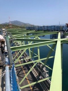 山口県 大島大橋復旧工事の画像