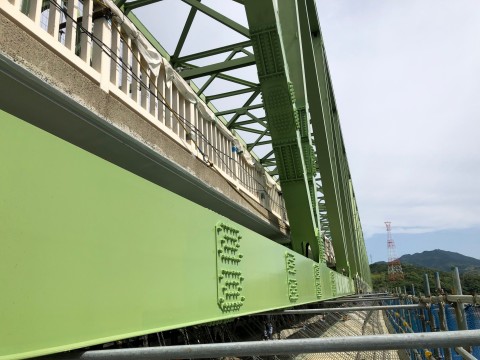 山口県 大島大橋復旧工事の画像