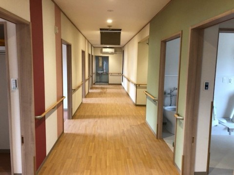 東京都　特別養護老人ホーム　新築竣工清掃の画像