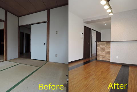 日野市の住宅のリフォーム工事一式①の画像