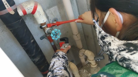 東京都各所 集合住宅工業用水切り替え工事の画像