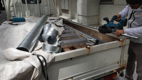 新潟県　某病院　コロナ感染者用病室製作工事の画像