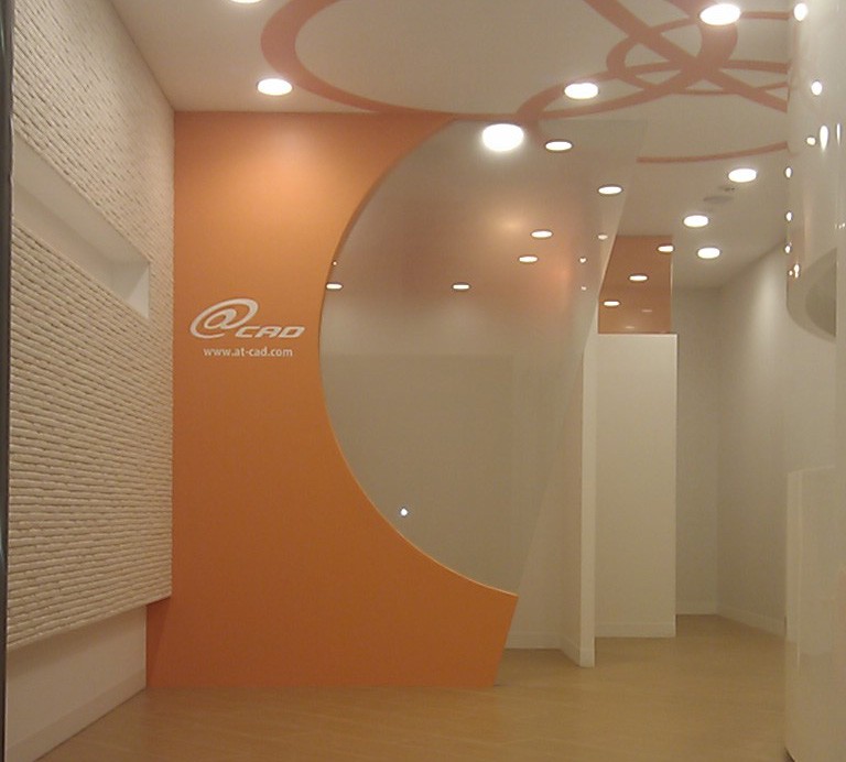 某オフィスエントランス　内装仕上げ仕上げ工事様の画像