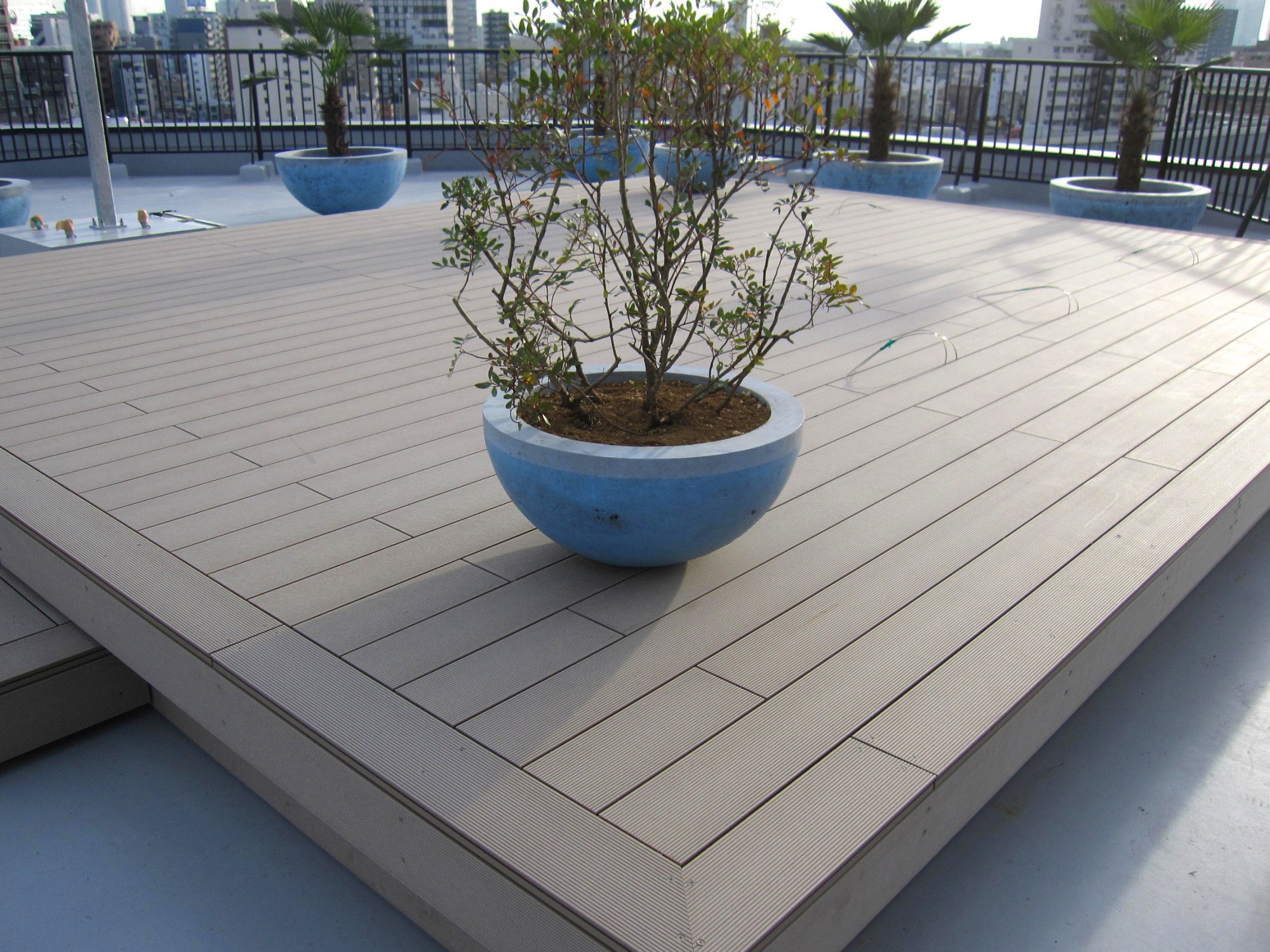 ウッドデッキ設置リフォーム様の画像