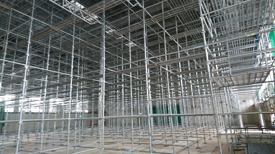 高校体育館様の画像