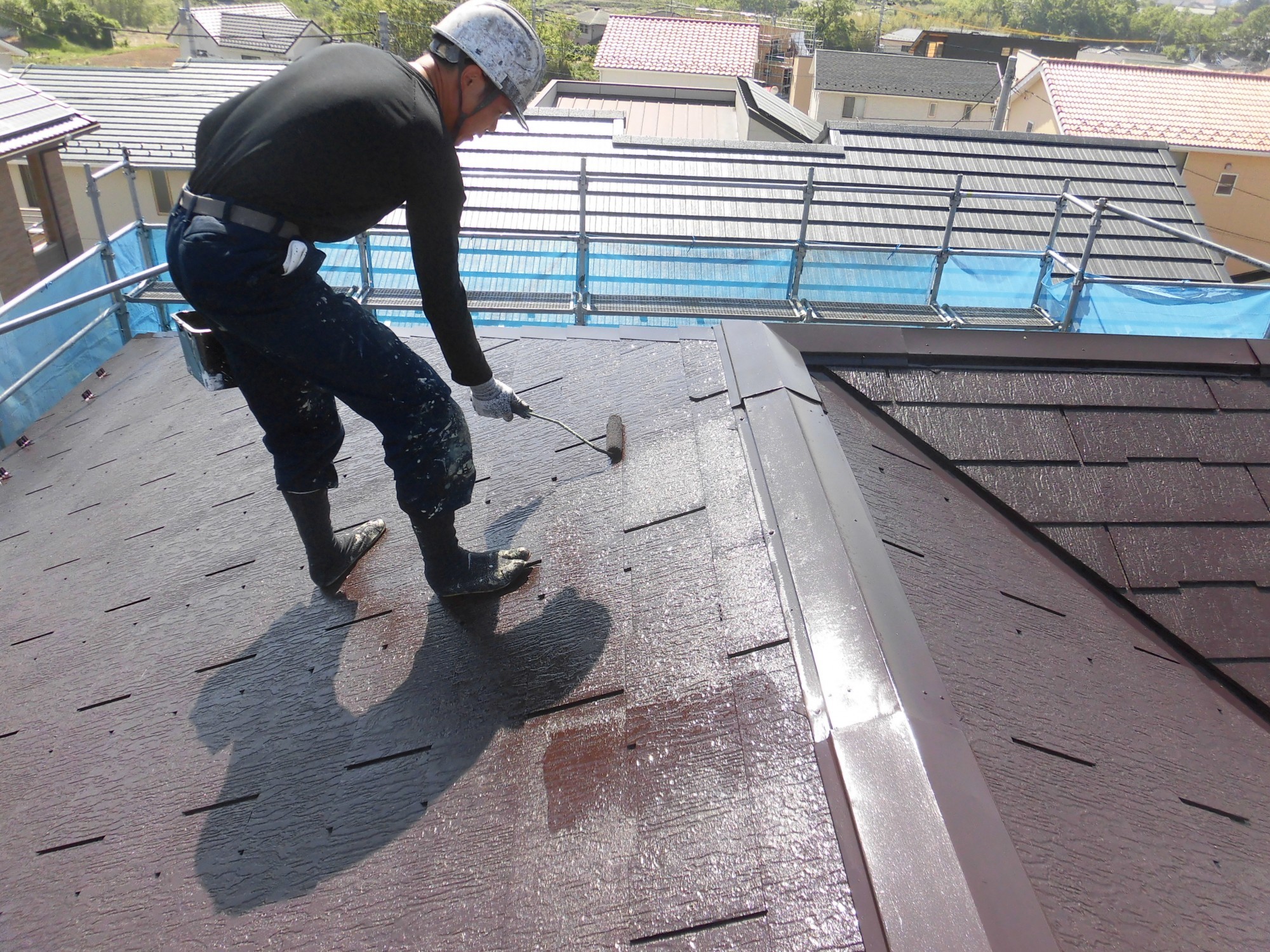 住宅塗装様の画像