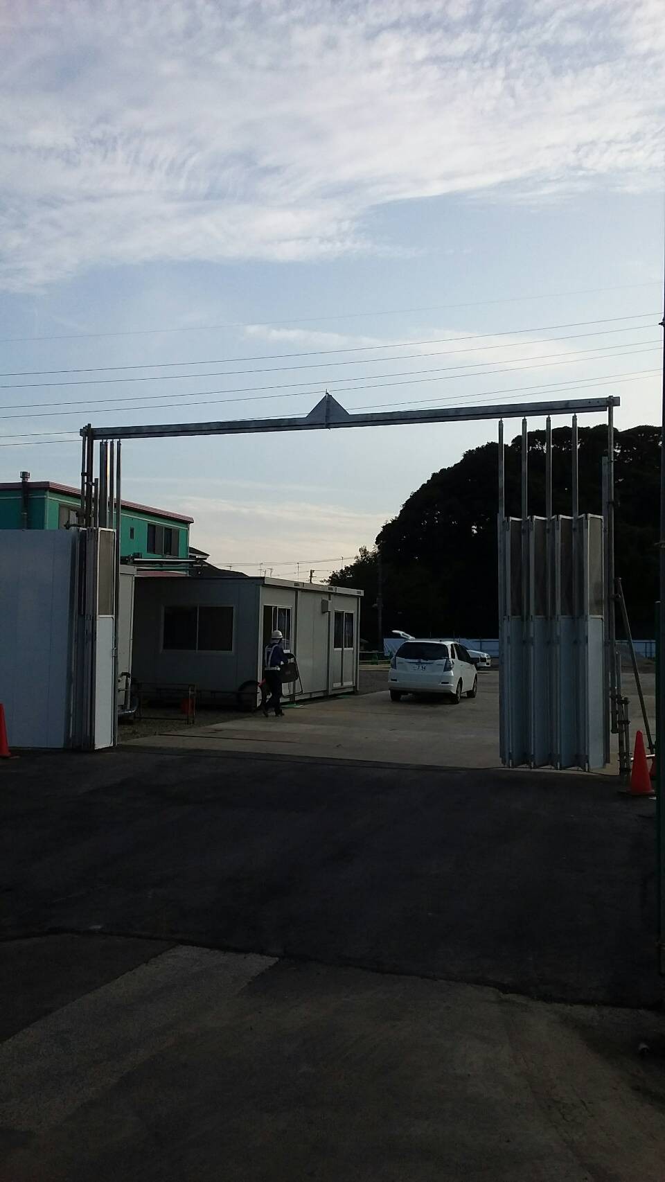 鎌倉市現場出入り口ゲート様の画像