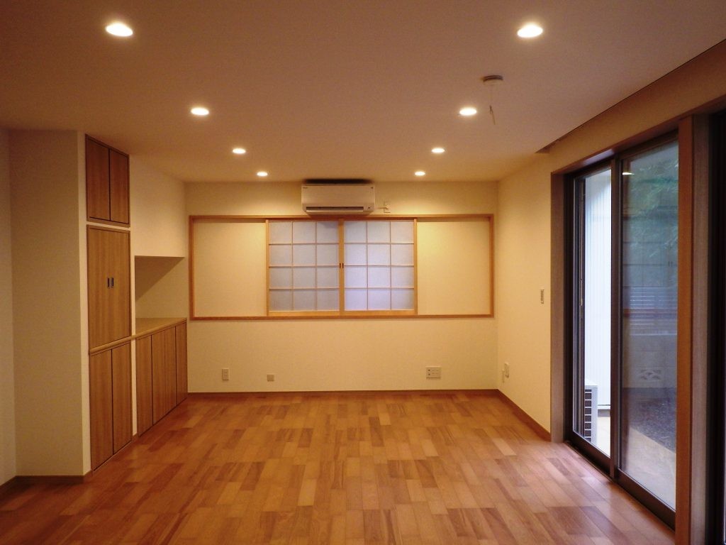 和風テイストの新築戸建ての二世帯住宅様の画像