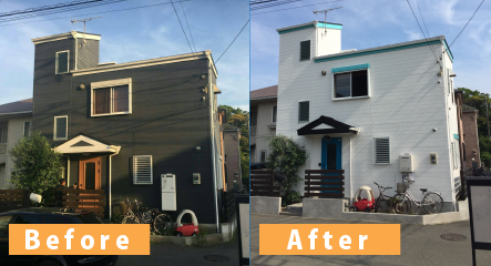 外壁塗装事例「信頼できるところに任せたい」藤沢市T様の画像